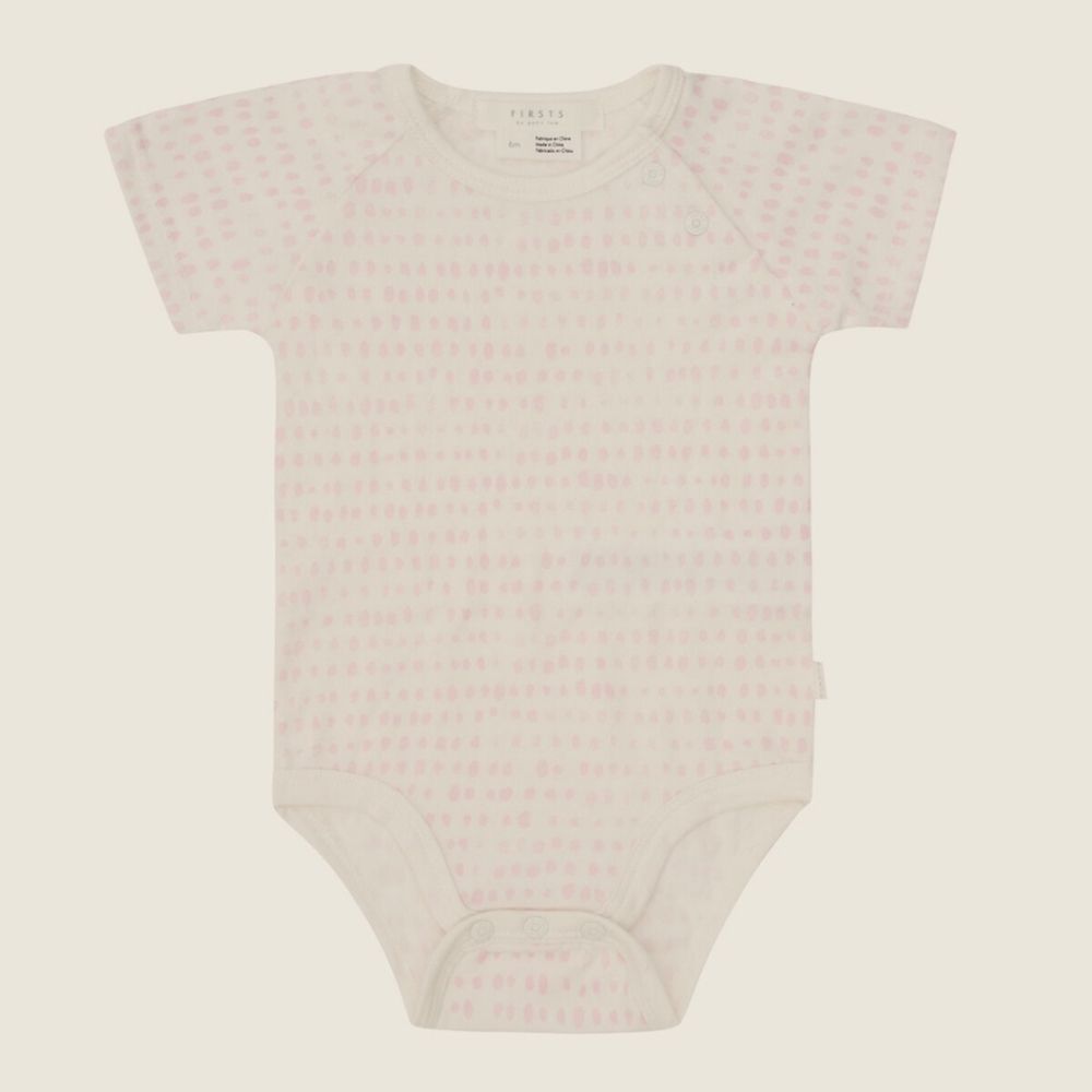 FIRST by Petit Lem 3 Piece Newborn Set Pin… - Picture 6 of 7